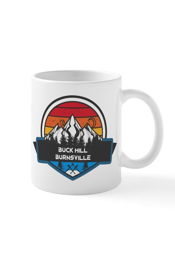 - Buck Hill Burnsville Minnesota Mugs - 11 oz Ceramic Mug - Novelty Coffee Tea Cup