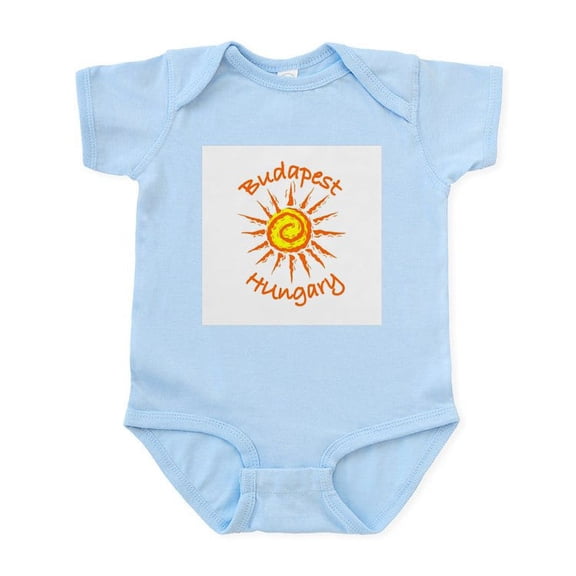 CafePress - Budapest, Hungary Infant Bodysuit - Baby Light Bodysuit, Size Newborn - 24 Months