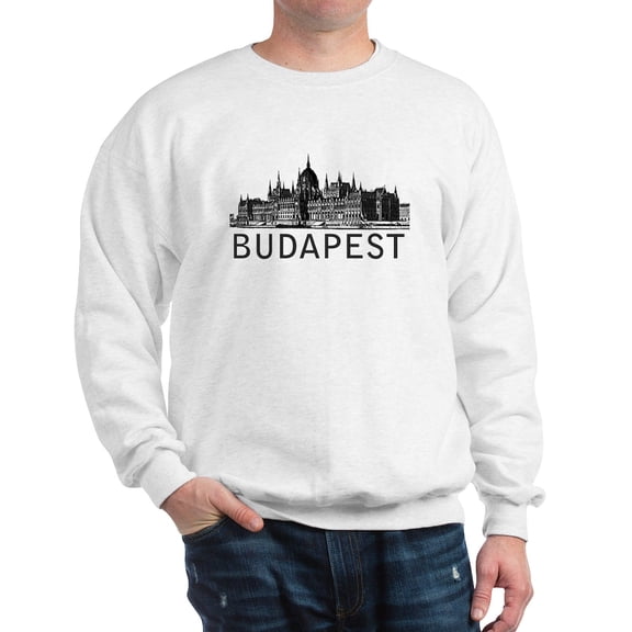 CafePress - Budapest Sweatshirt - Crew Neck Sweatshirt