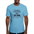 thumbnail image 1 of CafePress - Buddha Saying The Mind Is Everything ... Fitted - Fitted T-Shirt, Vintage Fit Soft Cotton Tee, 1 of 4