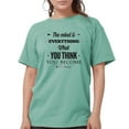 thumbnail image 1 of CafePress - Buddha Saying The Mind Is Everything ... T Shirt - Womens Comfort Colors® Shirt, 1 of 4