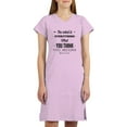 thumbnail image 1 of CafePress - Buddha Saying The Mind Is Everything ... Women's - Women's Nightshirt, 1 of 4