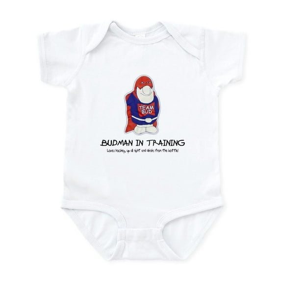 CafePress - Budman In Training Infant Bodysuit - Baby Light Bodysuit, Size Newborn - 24 Months