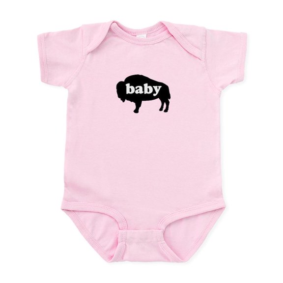 CafePress - Buffalo Baby Infant Bodysuit - Baby Light Bodysuit, Size Newborn - 24 Months