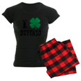 thumbnail image 1 of CafePress - Buffalo Irish Pajamas - Women's Short Sleeve Print T-Shirt and Pants Dark Cotton Pajama Set, 1 of 7