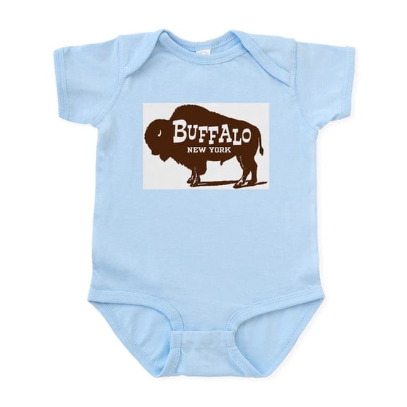 CafePress - Buffalo New York Infant Bodysuit - Baby Light Bodysuit, Size Newborn - 24 Months