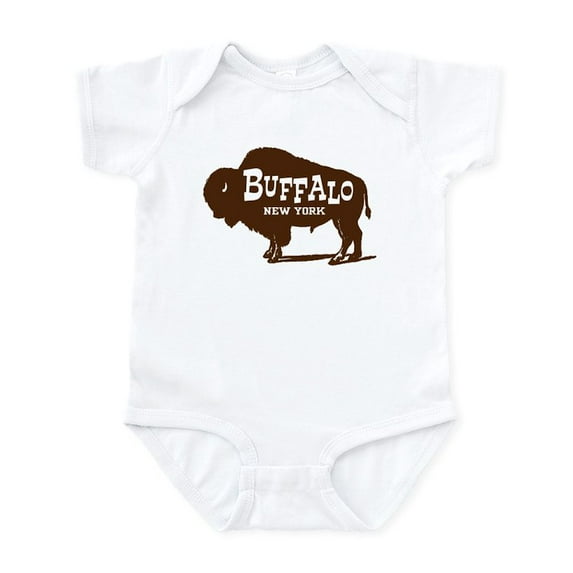 CafePress - Buffalo New York Infant Bodysuit - Baby Light Bodysuit, Size Newborn - 24 Months