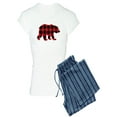 thumbnail image 1 of CafePress - Buffalo Plaid Bear - Women's Light Pajamas, 1 of 1