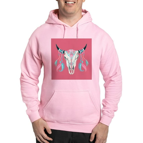 CafePress - Buffalo Skull Hoodie - Pullover Hoodie, Hooded Sweatshirt