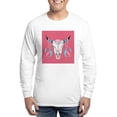 thumbnail image 1 of CafePress - Buffalo Skull Long Sleeve T Shirt - Unisex Cotton Long Sleeve T-Shirt, 1 of 4
