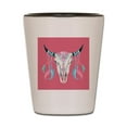 thumbnail image 1 of CafePress - Buffalo Skull - White/Black Shot Glass, Unique and Funny Shot Glass, 1 of 2