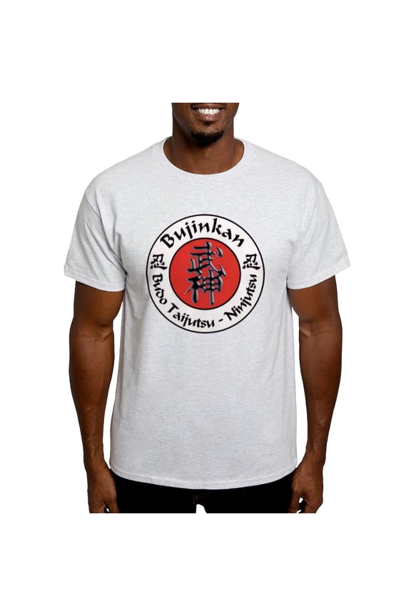 - Bujinkan Crest Organic Cotton Tee T Shirt - Men's Classic Graphic T-Shirt