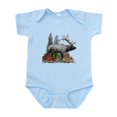 thumbnail image 1 of CafePress - Bull Elk R Body Suit - Baby Light Bodysuit, Size Newborn - 24 Months, 1 of 4