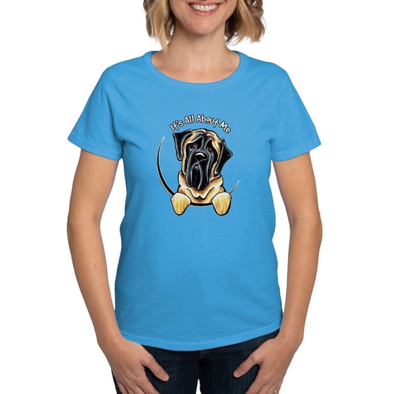 CafePress - Bull Mastiff IAAM Women's Dark T Shirt - Women's Traditional Fit Dark T-Shirt