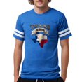 thumbnail image 1 of CafePress - Bull Skull Born Texas T Shirt - Mens Football Shirt, 1 of 4