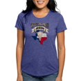 thumbnail image 1 of CafePress - Bull Skull Born Texas T Shirt - Womens Tri-blend T-Shirt, 1 of 4