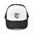thumbnail image 1 of CafePress - Bull Skull Texas Home - Adjustable Unisex Printed Trucker Hat with Mesh Back, 1 of 8