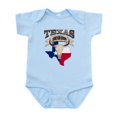 thumbnail image 1 of CafePress - Bull Skull Texas Pride Body Suit - Baby Light Bodysuit, Size Newborn - 24 Months, 1 of 4