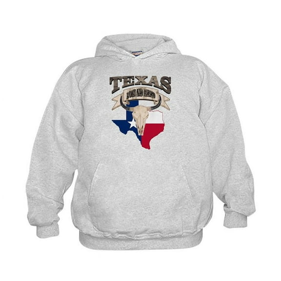CafePress - Bull Skull Texas Pride - Kids Hooded Sweatshirt, Classic Hoodie