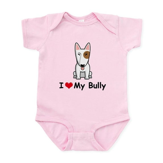 CafePress - Bull Terrier Infant Bodysuit - Baby Light Bodysuit, Size Newborn - 24 Months
