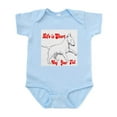 thumbnail image 1 of CafePress - Bull Terrier Infant Bodysuit - Baby Light Bodysuit, Size Newborn - 24 Months, 1 of 4