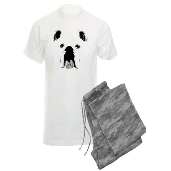 CafePress - Bulldog Bacchanalia - Men's Light Pajamas