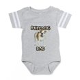 thumbnail image 1 of CafePress - Bulldog Dad - Cute Infant Baby Football Bodysuit, 1 of 3