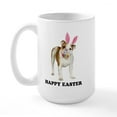 thumbnail image 1 of CafePress - Bulldog Easter Large Mug - 15 oz Ceramic Large White Novelty Mug, 1 of 6