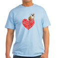 thumbnail image 1 of CafePress - Bulldog Heart Light T Shirt - Men's Classic Graphic T-Shirt, 1 of 4