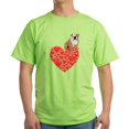 thumbnail image 1 of CafePress - Bulldog Heart Light T Shirt - Light T-Shirt - CP, 1 of 4
