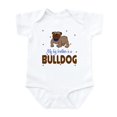 thumbnail image 1 of CafePress - Bulldog1 Body Suit - Baby Light Bodysuit, Size Newborn - 24 Months, 1 of 4