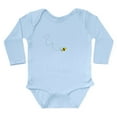 thumbnail image 1 of CafePress - Bumble Bee Body Suit - Long Sleeve Cotton Baby Bodysuit, 1 of 4