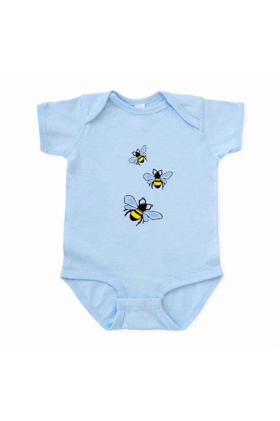 - Bumble Bees Infant Bodysuit - Baby Light Bodysuit