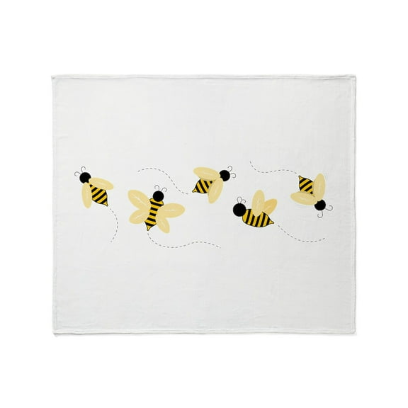 CafePress - Bumble Bees Throw Blanket - Soft Fleece Throw Blanket, 50"x60" for All Ages