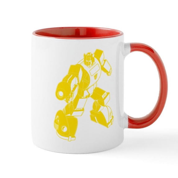 CafePress - Bumblebee Mugs - 11 oz Ceramic Mug - Novelty Coffee Tea Cup