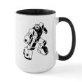 thumbnail image 1 of CafePress - Bumblebee Mugs - 15 oz Ceramic Large White Novelty Mug, 1 of 4