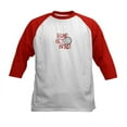 thumbnail image 1 of CafePress - Bump, Set, Spike Baseball Jersey - Kids Cotton Baseball Jersey, 3/4 Sleeve Shirt, 1 of 4