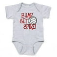 thumbnail image 1 of CafePress - Bump, Set, Spike - Cute Infant Bodysuit Baby Romper - Size Newborn - 24 Months, 1 of 3