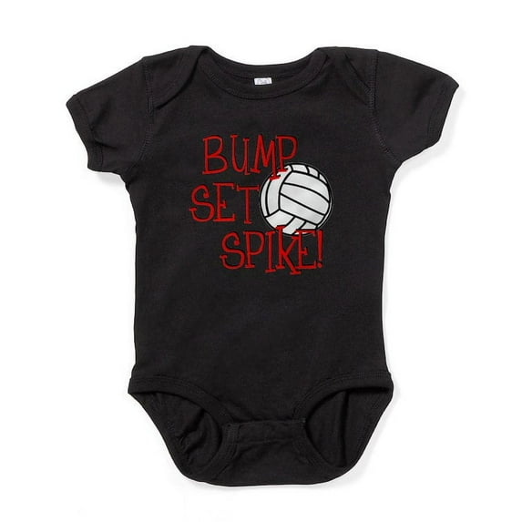 CafePress - Bump, Set, Spike - Cute Infant Bodysuit Baby Romper - Size Newborn - 24 Months