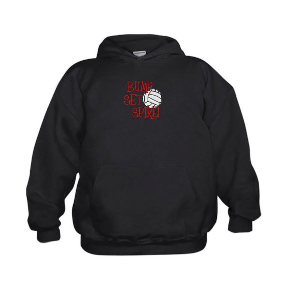 CafePress - Bump, Set, Spike Hoodie - Kids Hooded Sweatshirt, Classic Hoodie