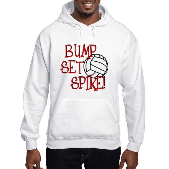 CafePress - Bump, Set, Spike Hoodie - Pullover Hoodie, Hooded Sweatshirt