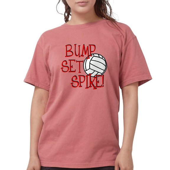 CafePress - Bump, Set, Spike T Shirt - Womens Comfort Colors® Shirt