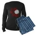 thumbnail image 1 of CafePress - Bump, Set, Spike - Women's Long Sleeve Dark Pajamas, 1 of 3