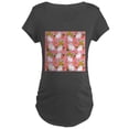 thumbnail image 1 of CafePress - Bunnies And Rabbit Food Maternity T Shirt - Maternity Dark T-Shirt, 1 of 3