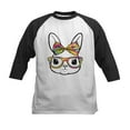 thumbnail image 1 of CafePress - Bunny Cute Baseball Jersey - Kids Cotton Baseball Jersey, 3/4 Sleeve Shirt, 1 of 4