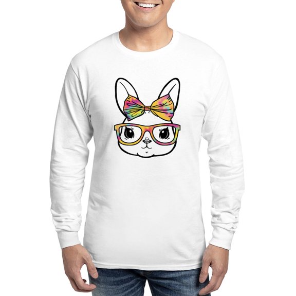 CafePress - Bunny Cute Long Sleeve T Shirt - Unisex Cotton Long Sleeve T-Shirt