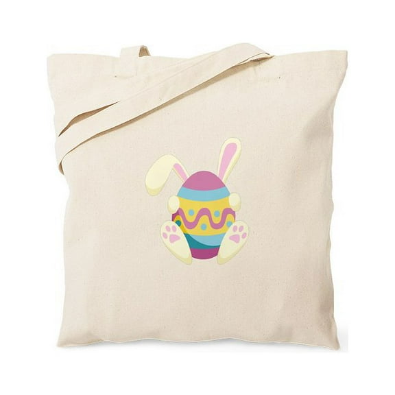 CafePress - Bunny Egg Tote Bag - Unisex Canvas Tote Bag, Beige, 1-Piece