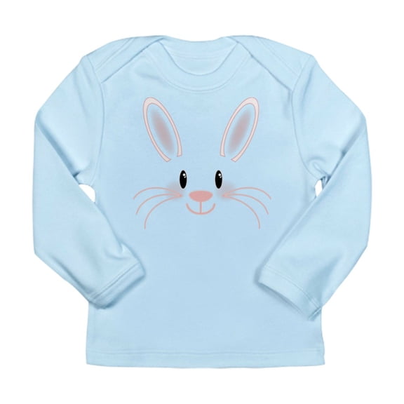 CafePress - Bunny Face Long Sleeve T Shirt - Long Sleeve Infant T-Shirt