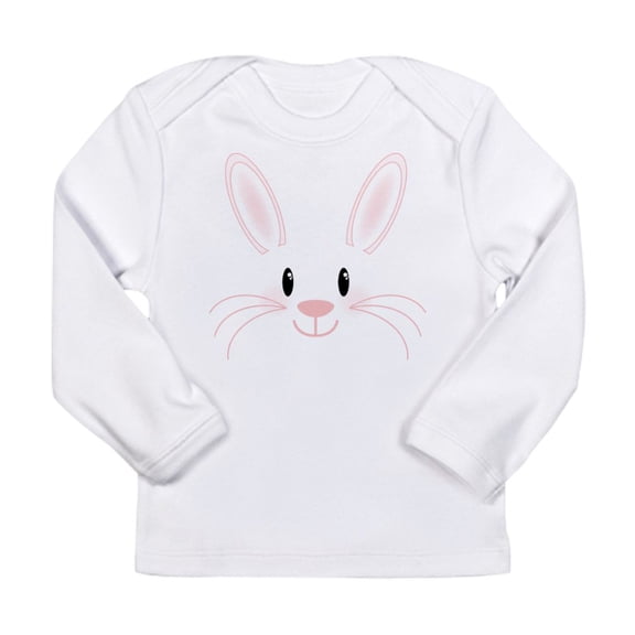 CafePress - Bunny Face Long Sleeve T Shirt - Long Sleeve Infant T-Shirt