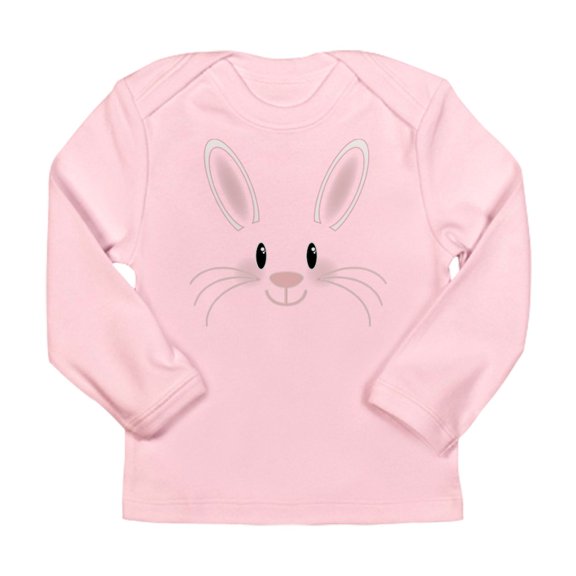 CafePress - Bunny Face Long Sleeve T Shirt - Long Sleeve Infant T-Shirt